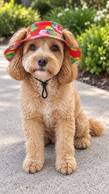 The Happy Camper | Dog Bucket Hat