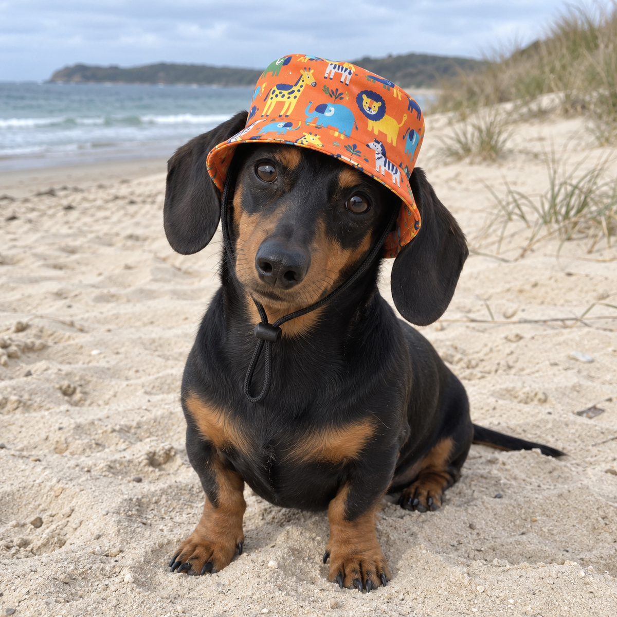 The Happy Camper | Dog Bucket Hat