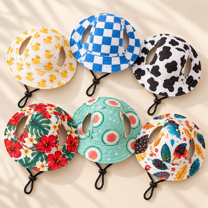 The Happy Camper | Dog Bucket Hat