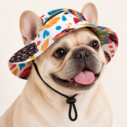 The Happy Camper | Dog Bucket Hat